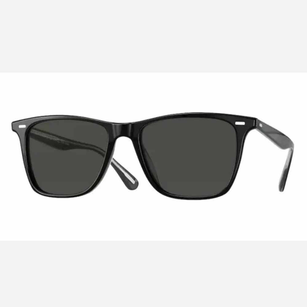 Oliver Peoples Ollis Sun OV5437SU 1005P2 Black / Midnight Express Polar 54mm New